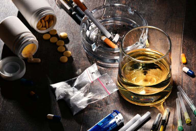 Addictive substances, including alcohol, cigarettes and drugs - Fresh ...