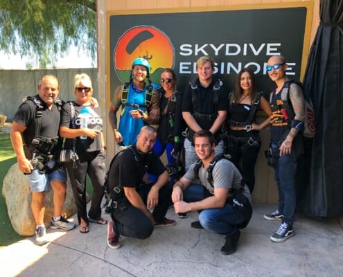 Fresh Start of California Alumni at Skydive Lake Elsinore